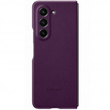 Чохол Leather Case для Samsung Fold 5 Purple (AAA)