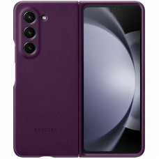 Чехол Leather Case для Samsung Fold 5 Purple (AAA)