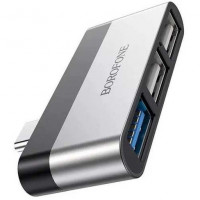 Type-C HUB Borofone DH1 Type-C to USB 3.0*3