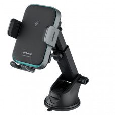 Автодержатель с беспроводной зарядкой Proove Triple Clamp Pro 15W Gray (WHTP15010004)