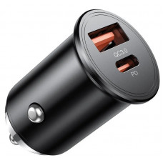 Автомобільний зарядний пристрій XO-CC43 45W Black