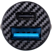 Автомобільний зарядний пристрій Gelius Inch Twix USB+Type-c 30W