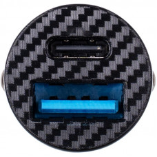 Автомобільний зарядний пристрій Gelius Inch Twix USB+Type-c 30W