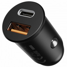 Зарядний пристрій Proove Tiny POWER 20W USB+Type-C Black