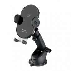 Автодержатель с беспроводной зарядкой Proove Rounded Energy 15W Black