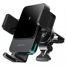 Автодержатель с беспроводной зарядкой Proove Sonic 15W Black