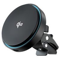 Автотримач із бездротовою зарядкою Proove Light Circle Qi2 15W