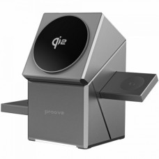 Автодержатель Proove Iron Hide 3 in 1 Qi2 Gray