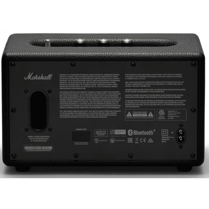 Акустика Marshall Acton II Bluetooth Black