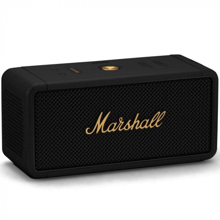 Акустика Marshall Middleton Black and Brass Акустика Marshall Middleton Black and Brass