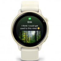 Смарт-часы Garmin Vivoactive 6 Lunar Gold with Bone Band (010-02985-01/41)