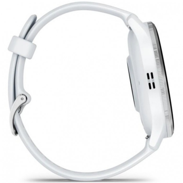 Смарт-годинник Garmin Venu 3 Silver Stainless Steel Bezel with Whitestone Case and Silicone Band (010-02784-00/50)