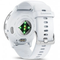 Смарт-годинник Garmin Venu 3 Silver Stainless Steel Bezel with Whitestone Case and Silicone Band (010-02784-00/50)
