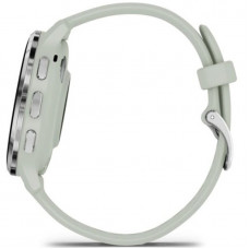 Смарт-часы Garmin Venu 3S Silver Stainless Steel Bezel with Sage Gray Case and Silicone Band (010-02785-01/51)