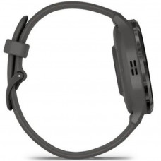 Смарт-годинник Garmin Venu 3S Slate Stainless Steel Bezel with Pebble Gray Case and Silicone Band (010-02785-00/50)