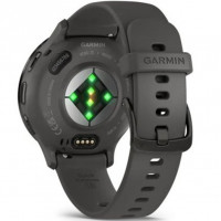 Смарт-годинник Garmin Venu 3S Slate Stainless Steel Bezel with Pebble Gray Case and Silicone Band (010-02785-00/50)