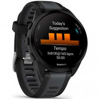 Смарт-годинник Garmin Forerunner 165 Black with Slate Gray Band (010-02863-20/A0/AC)