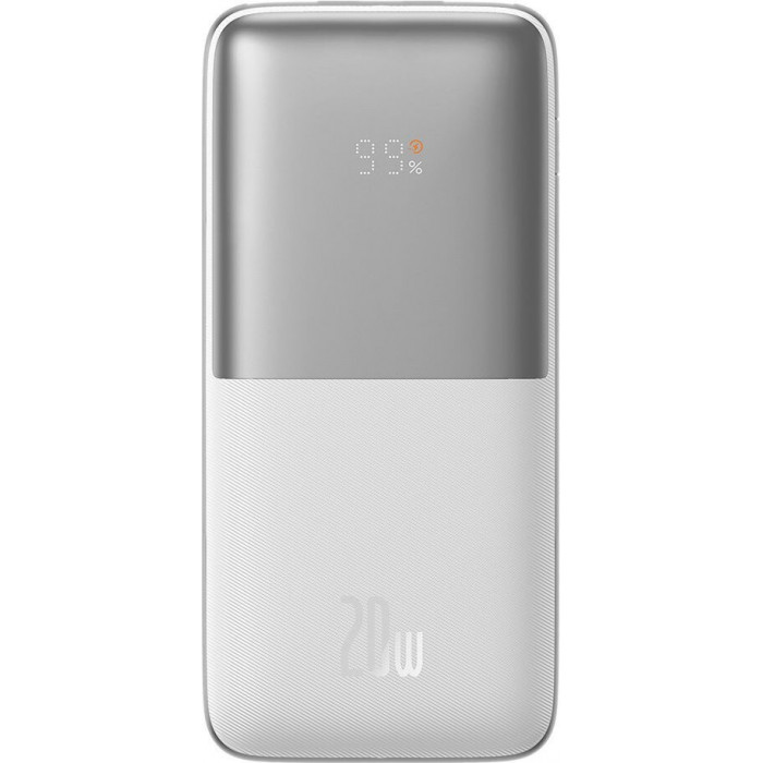 Внешний аккумулятор Power Bank Baseus Bipow Pro 10000mAh 20W Display White (PPBD040102)