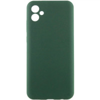 Чехол Silicone Cover Lakshmi Full Camera для Samsung Galaxy A07 Dark Green (AA)
