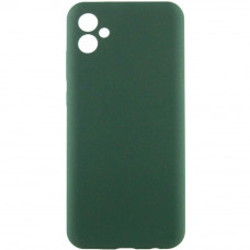 Чохол Silicone Cover Lakshmi Full Camera для Samsung Galaxy A07 Dark Green (AA)