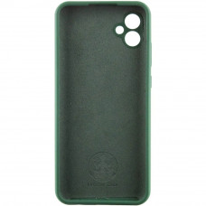 Чохол Silicone Cover Lakshmi Full Camera для Samsung Galaxy A07 Dark Green (AA)
