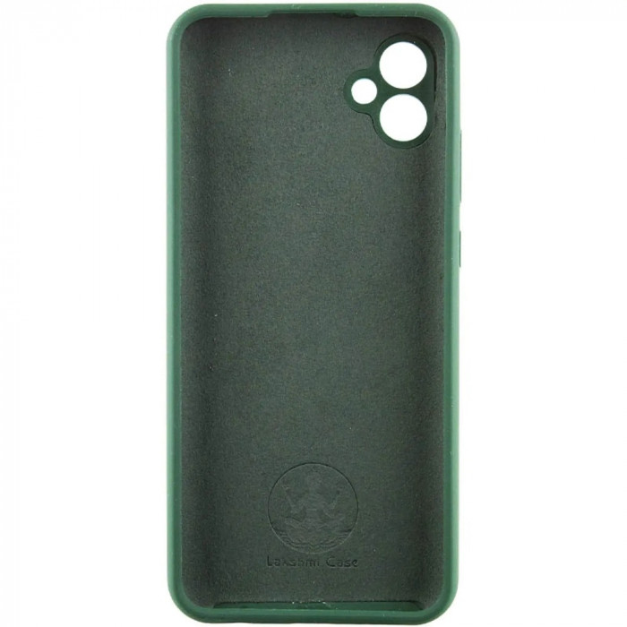 Чехол Silicone Cover Lakshmi Full Camera для Samsung Galaxy A07 Dark Green (AA)
