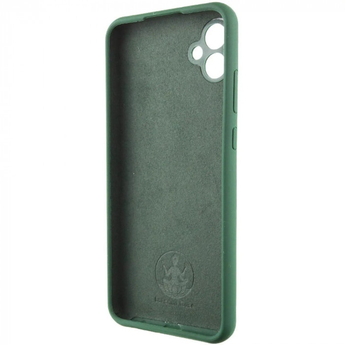 Чехол Silicone Cover Lakshmi Full Camera для Samsung Galaxy A07 Dark Green (AA)