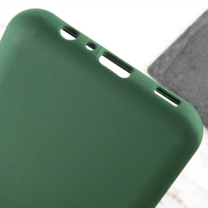 Чехол Silicone Cover Lakshmi Full Camera для Samsung Galaxy A07 Dark Green (AA)