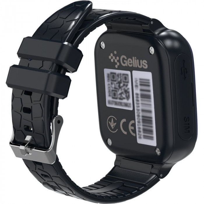 Детские смарт-часы Gelius GP-PK007 (GPS/4G) Ocean Black