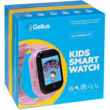 Детские смарт-часы Gelius GP-PK007 (GPS/4G) Ocean Pink
