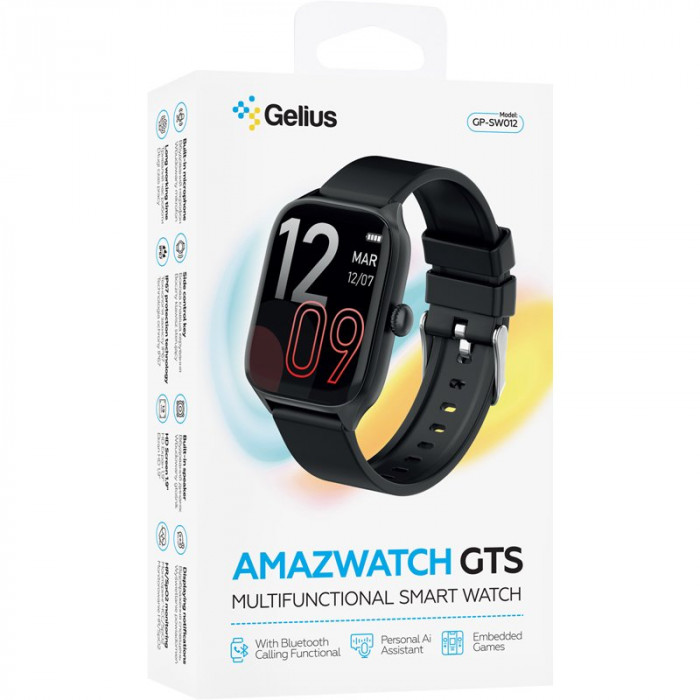 Смарт-часы Gelius Amazwatch GTS GP-SW012 Black