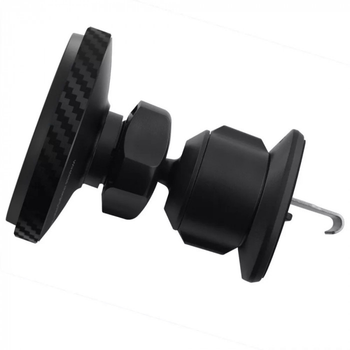 Автомобильный держатель с беспроводной зарядкой Proove Graphite Circle Qi2 15W Black (WHGC15010001)