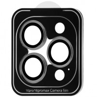 Защитное стекло Achilles для камеры iPhone 16 Pro/16 Pro Max Black Titanium (CPPAIP16PM01)