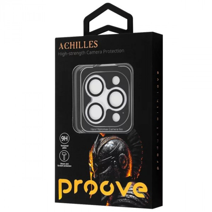 Захисне скло для камери Achilles для iPhone 16 Pro/16 Pro Max White Titanium (CPPAIP16PM02)