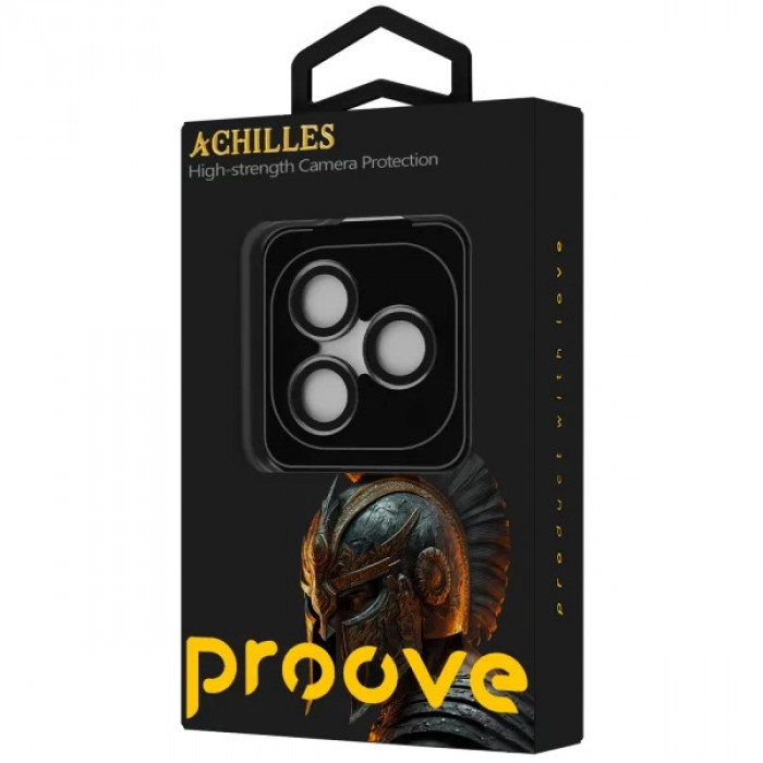 Защита камеры Proove Achilles iPhone 17 Pro/17 Pro Max Black