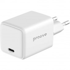 Сетевое зарядное устройство для Proove Pocket GaN 25W Type-C White (WCPG25010202)