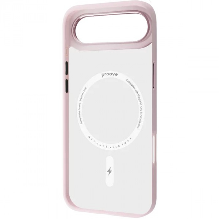 Чехол Proove Essence Case with MagSafe для iPhone для 17 Air Pink Sand (PCECIP17AR28)