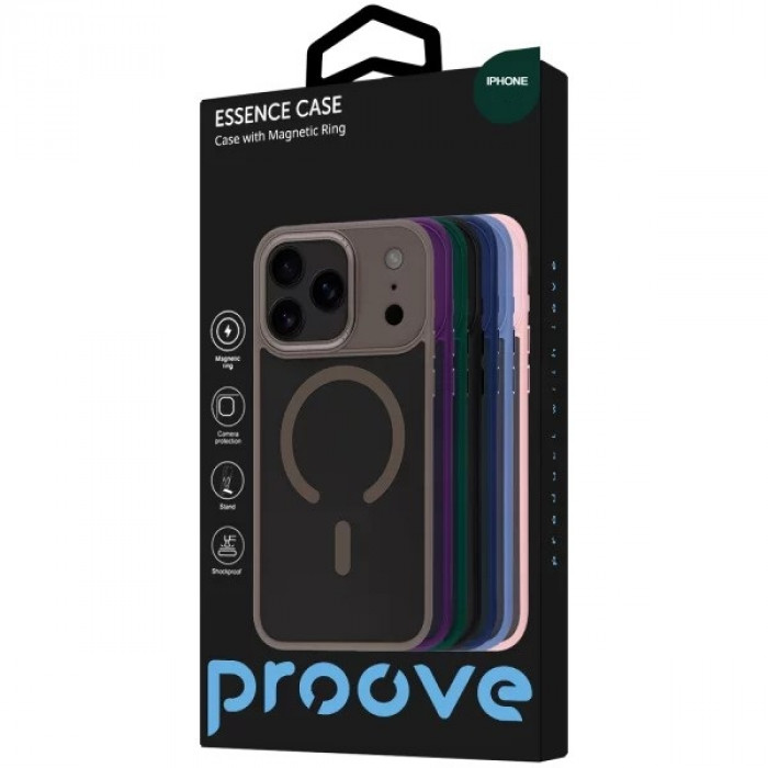 Чехол Proove Essence Case with MagSafe для iPhone для 17 Green (PCECIP170006)