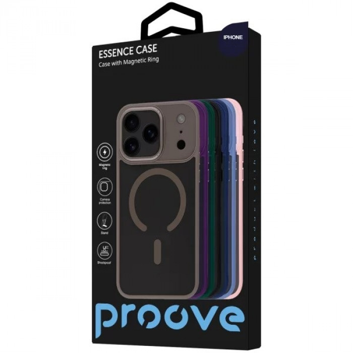 Чехол Proove Essence Case with MagSafe для iPhone для 17 Midnight Blue (PCECIP170008)