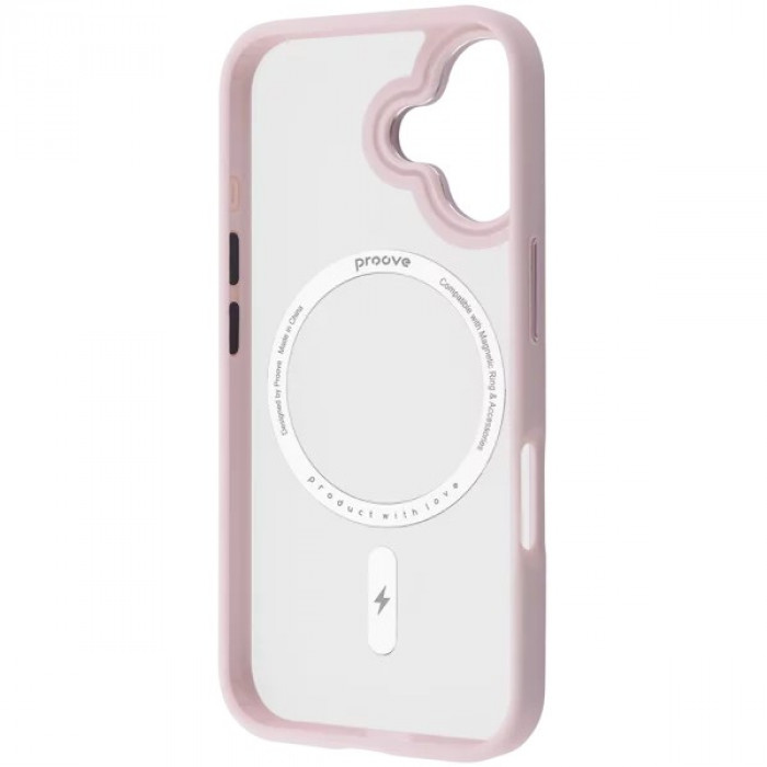 Чехол Proove Essence Case with MagSafe для iPhone для 17 Pink Sand (PCECIP170028)