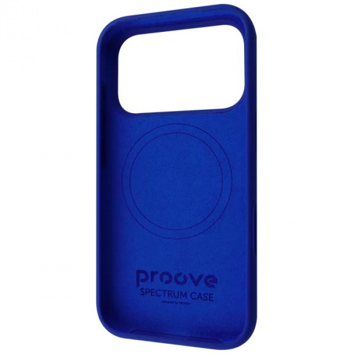 Чехол Proove Spectrum Case с Magnetic Ring iPhone 17 Pro Acid Blue (PCSPIP17P038)