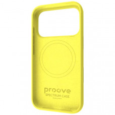 Чехол Proove Spectrum Case with Magnetic Ring iPhone 17 Pro Max Sun Yellow (PCSPIP17PM40)