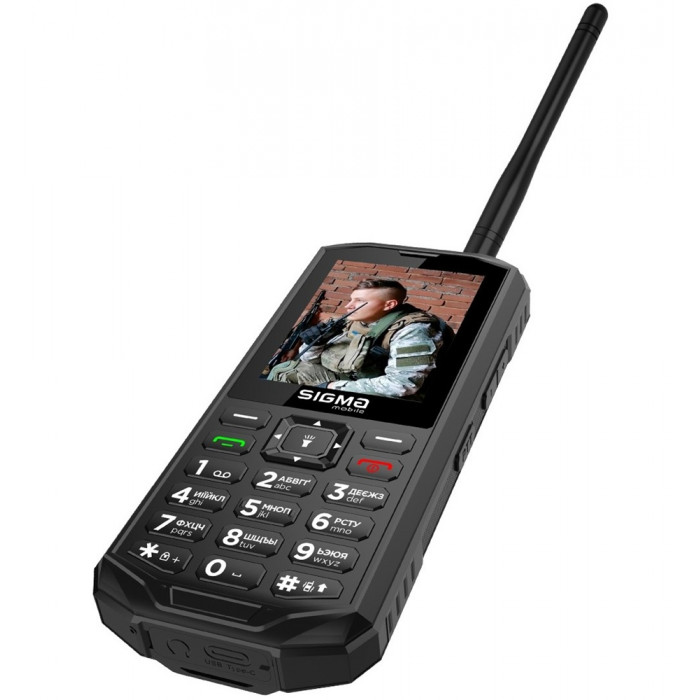Мобільний телефон Sigma mobile X-treme PA68 Black (4827798466612)