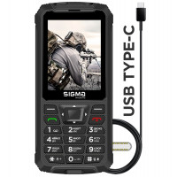 Мобільний телефон Sigma mobile X-treme PR68 Black (4827798122419)