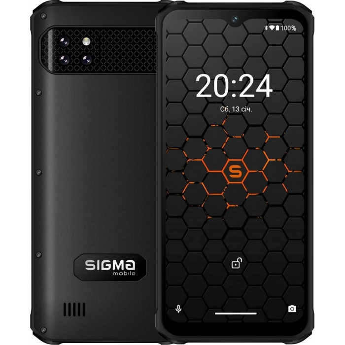 Смартфон Sigma X-treme PQ56 6/128GB Black (4827798338018)