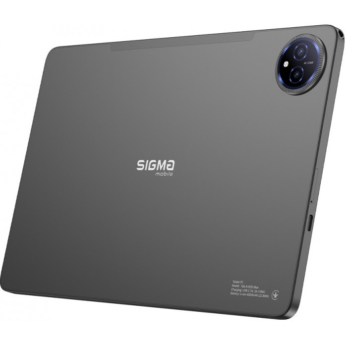 Планшет Sigma mobile Tab A1035 Max Dark Grey