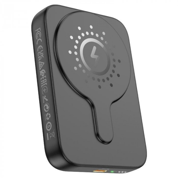 Мобільний Power Bank Hoco J117A 10000mAh MagSafe Black