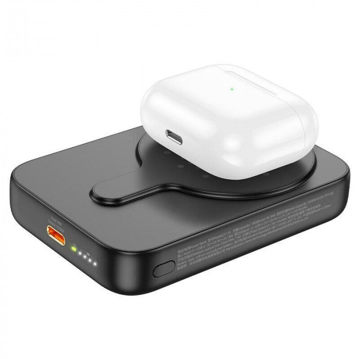 Мобільний Power Bank Hoco J117A 10000mAh MagSafe Black