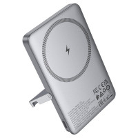 Мобильный Power Bank Hoco Q36 Sunlight 5000mAh PD20W MagSafe Gray