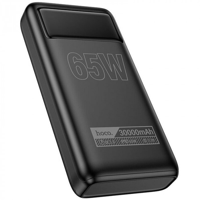 Зовнішній акумулятор Power Bank Hoco DB81 Apollo 30000mAh PD65W Black